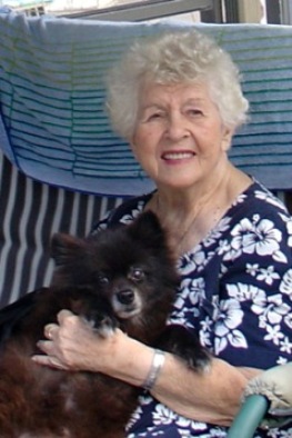 Dorothy Fradley and Little Bear (aka Baby)